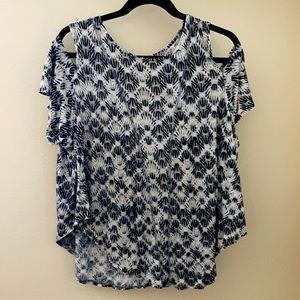 Free People cold shoulder top